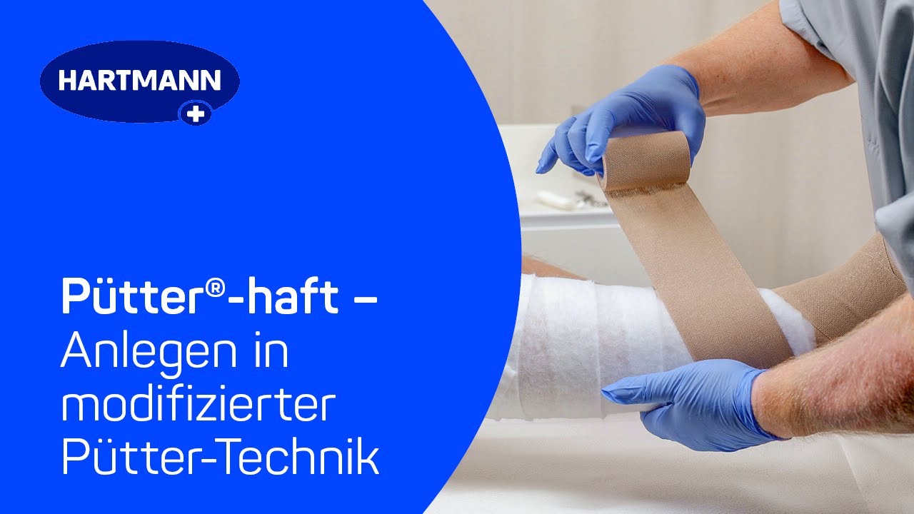 Anlegen von Pütter-haft® in modifizierter Püttertechnik