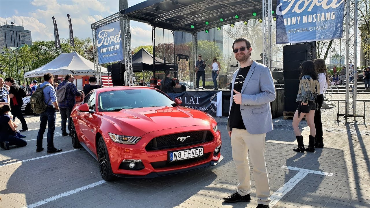 300+ Mustangów!!! X ZLOT MUSTANG KLUB POLSKA - Ostra Jazda!