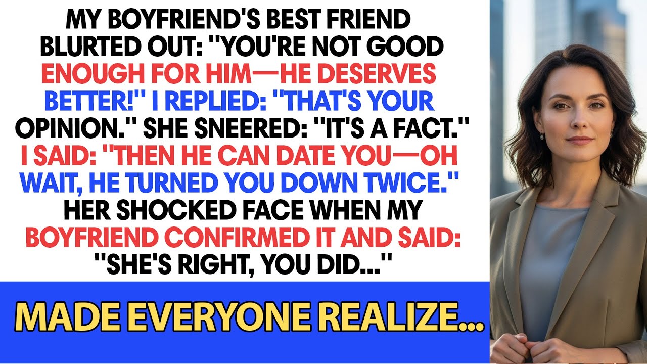 My Boyfriend's Best Friend Blurted Out: 