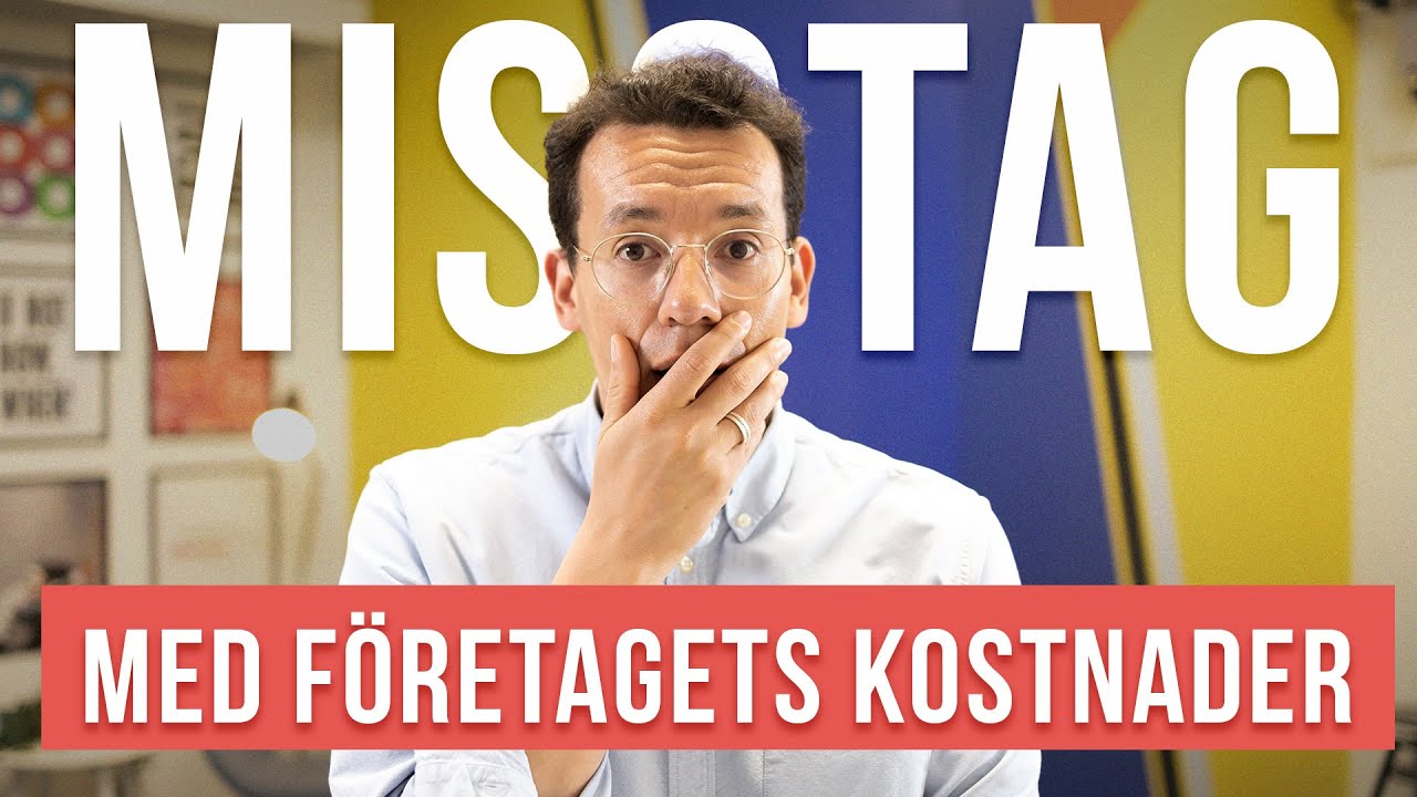 Misstag vi företagare gör med företagets kostnader