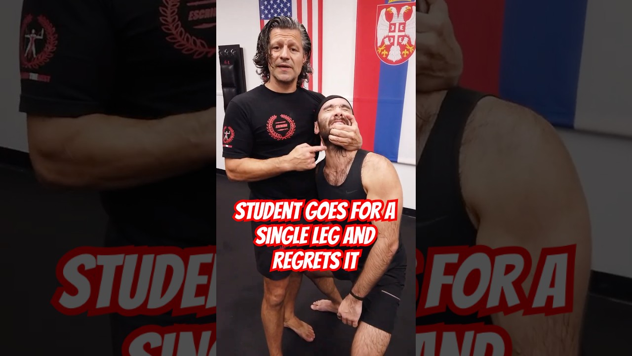 Single Leg Defense  #bjj #martialarts #mma #kungfu #jiujitsu #selfdefense #grappling #shorts