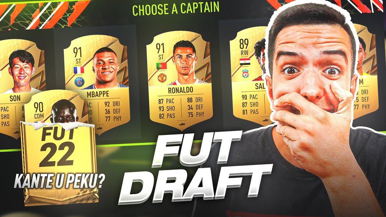 MOJ PRVI DRAFT U FIFI 22! *KANTE U PEKU!!* FUT DRAFT FIFA 22