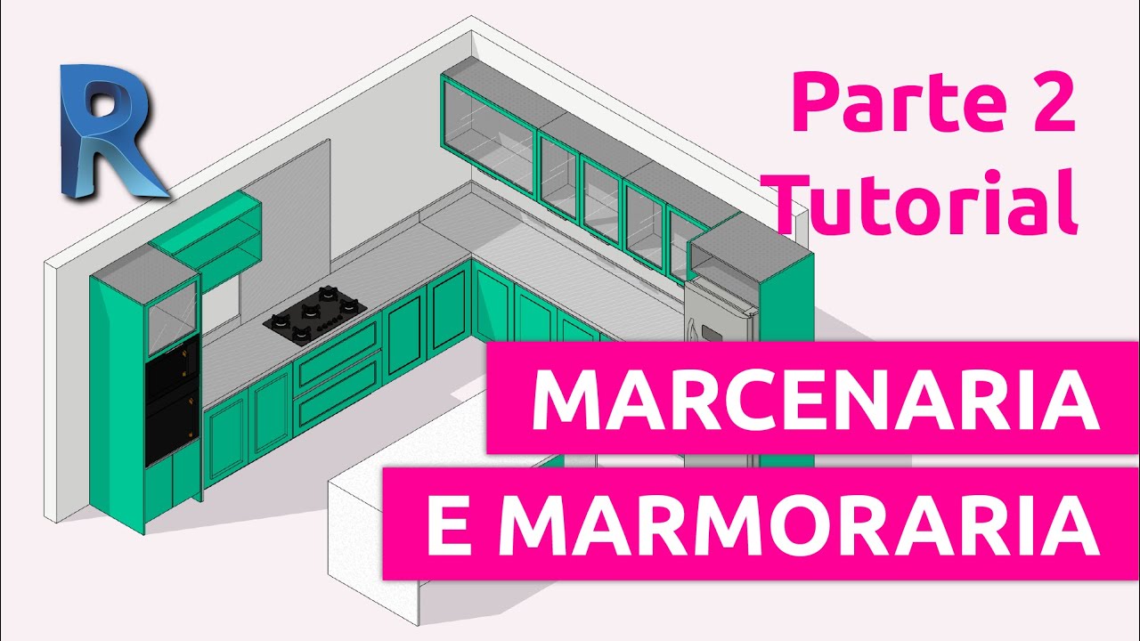 Pack de MARCENARIA e MARMORARIA para Revit (Parte 2) // FAMÍLIAS do Revit