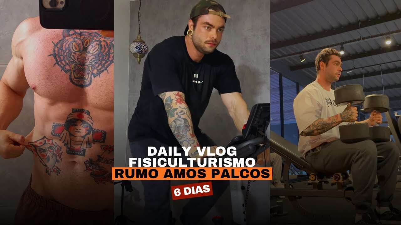Vlog: Peak Week | 6 dias para a estreia | Treino pesado de peito