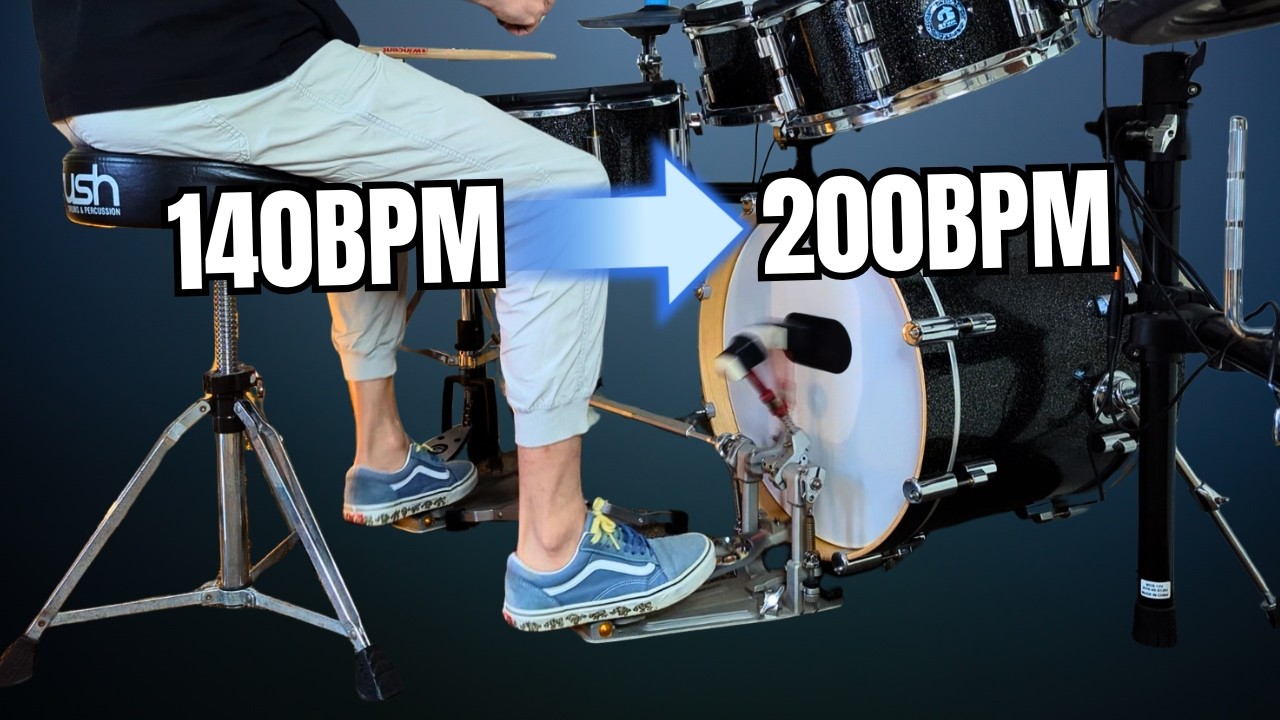 This Double Bass Ramp Will Test Everything You Have (140&ndash;200 BPM)
