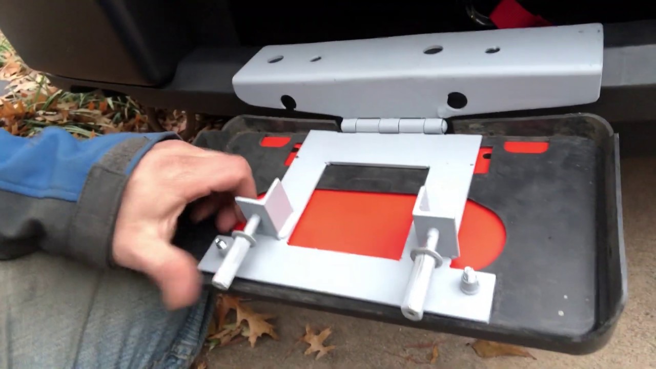 Hidden winch mount