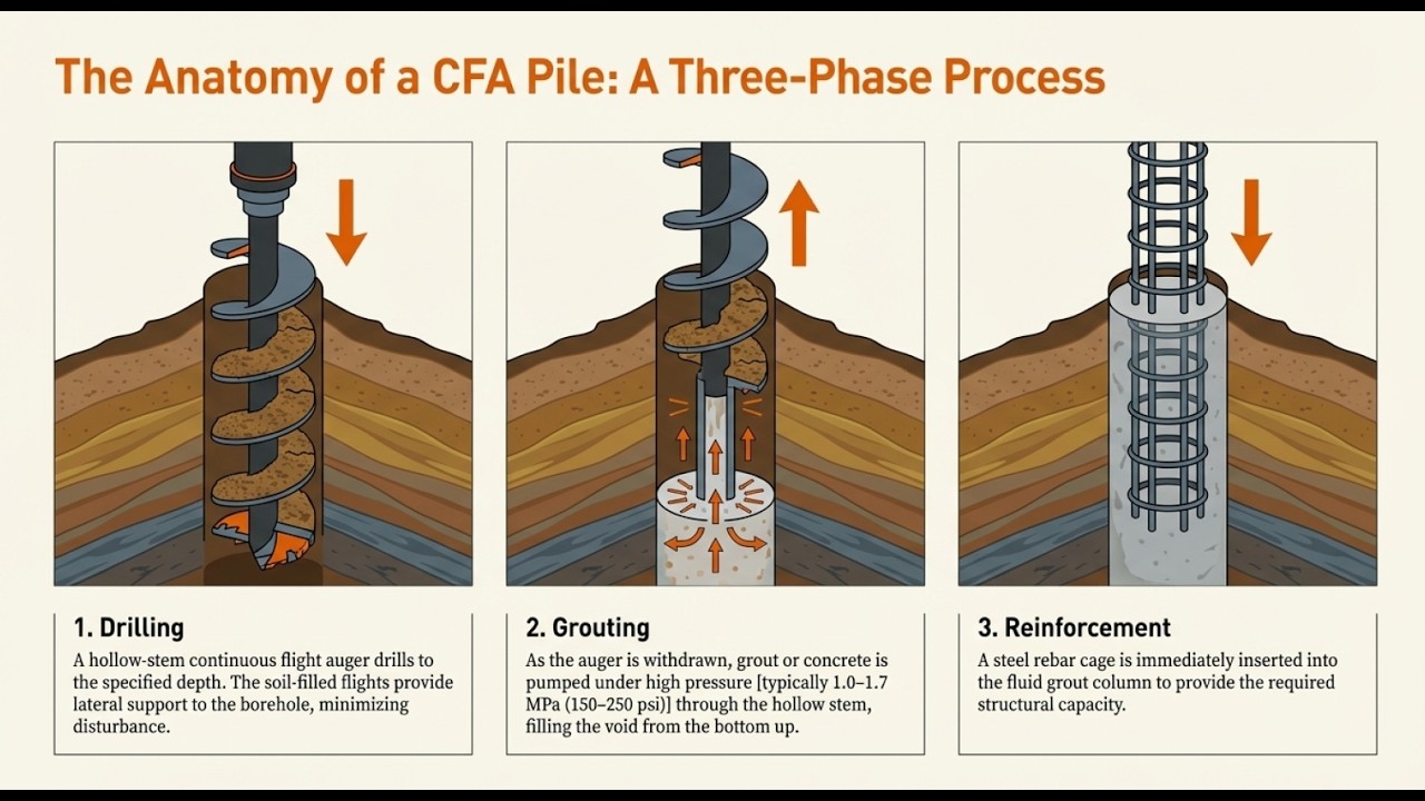 Continuous Flight Auger (CFA) Piles