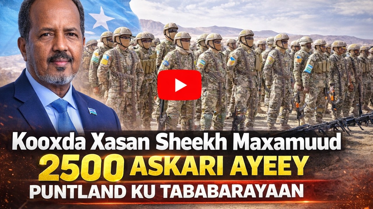 PUNTLAND WAXAA LAGU DIYAARIYEY CIIDAN GAADHAYA 2500 ASKARI