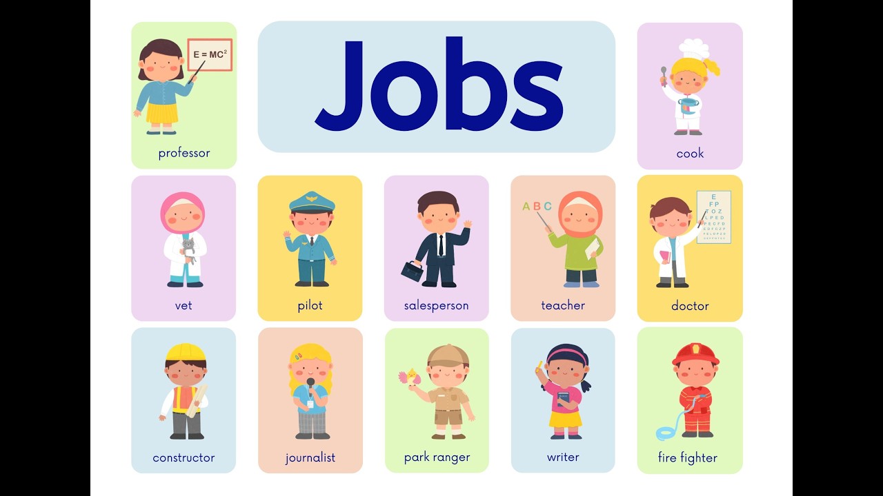 Kids Reading practice / English reading practice / Reading / Jobs / Kids reading