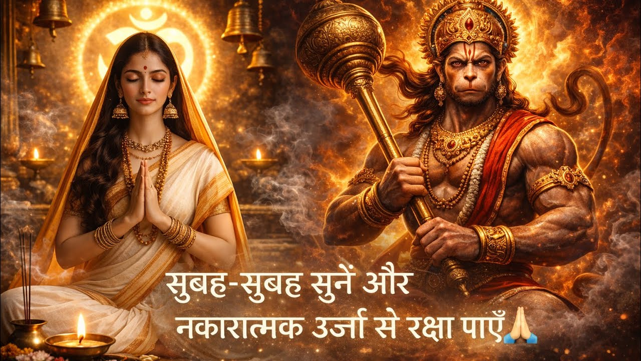 सुबह-सुबह सुनें — नकारात्मक ऊर्जा से पूर्ण रक्षा | Morning Meditation & Spiritual Protection
