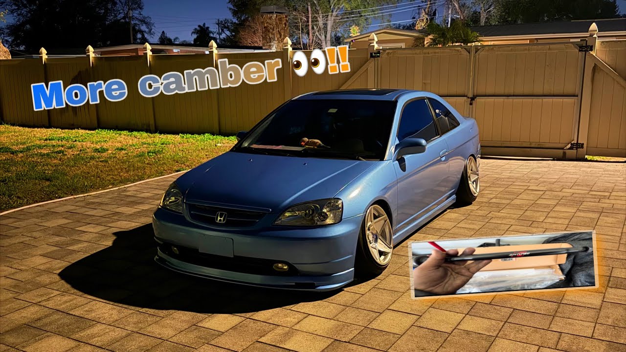 MY BIG TILT 7th Gen Civic 😳‼️