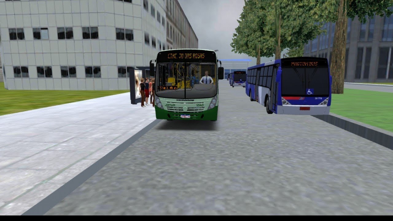 Fazendo linha Urbana, com o mod do Neobus Thunder Articulado.