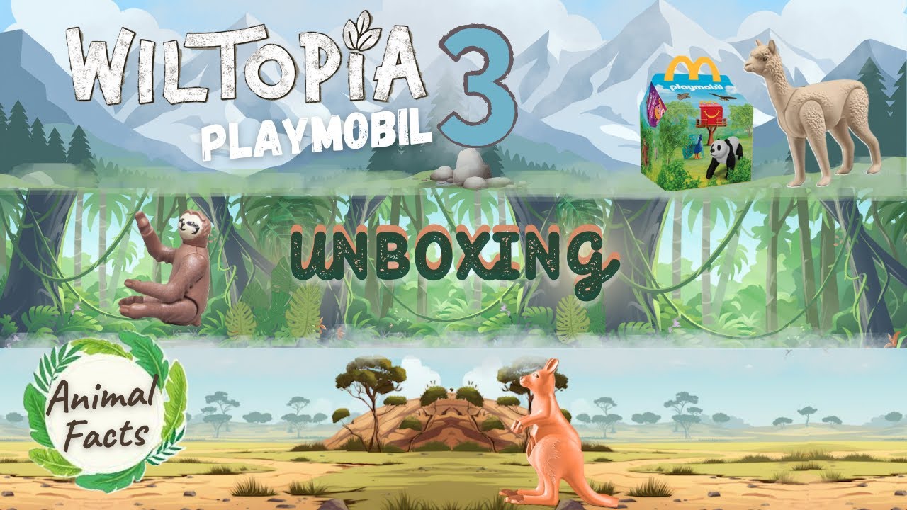 Playmobil Wiltopia - Part 3 | Unboxing & Animal Facts