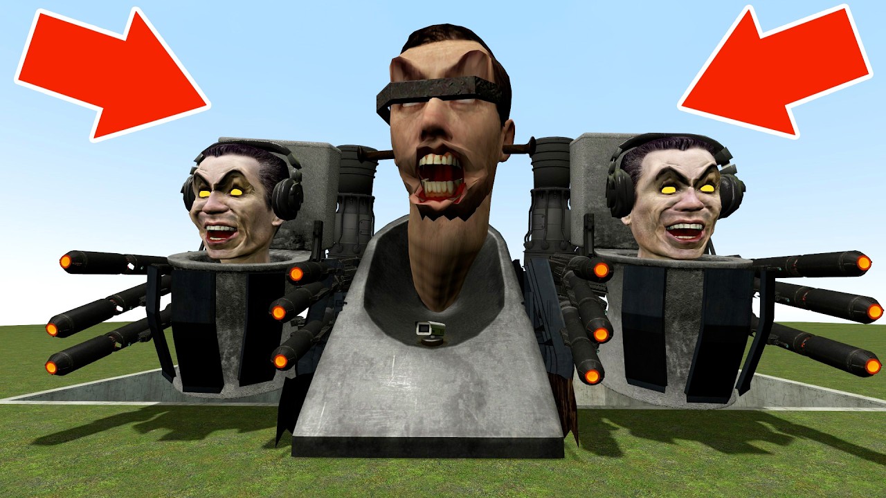 Spartan Kicking All New Skibidi Toilets Memes in the Giant Pit #291 - Garry's Mod