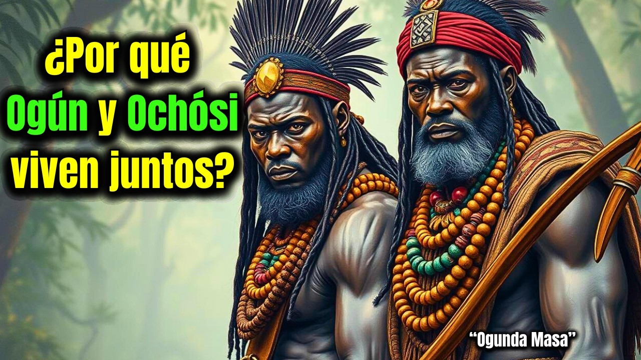 ¿Por qué Ogún y Ochósi viven juntos? ✨ Descubre este misterio de Ifa en el Odu Ogunda Masa