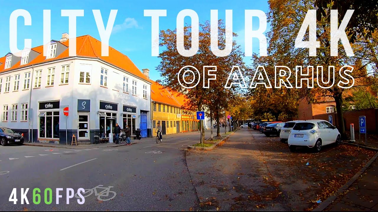 Walking Tour Denmark | Discover Denmark City Tour 4k | 🇩🇰 Aarhus Walk in Autumn (Not Copenhagen) 丹麦