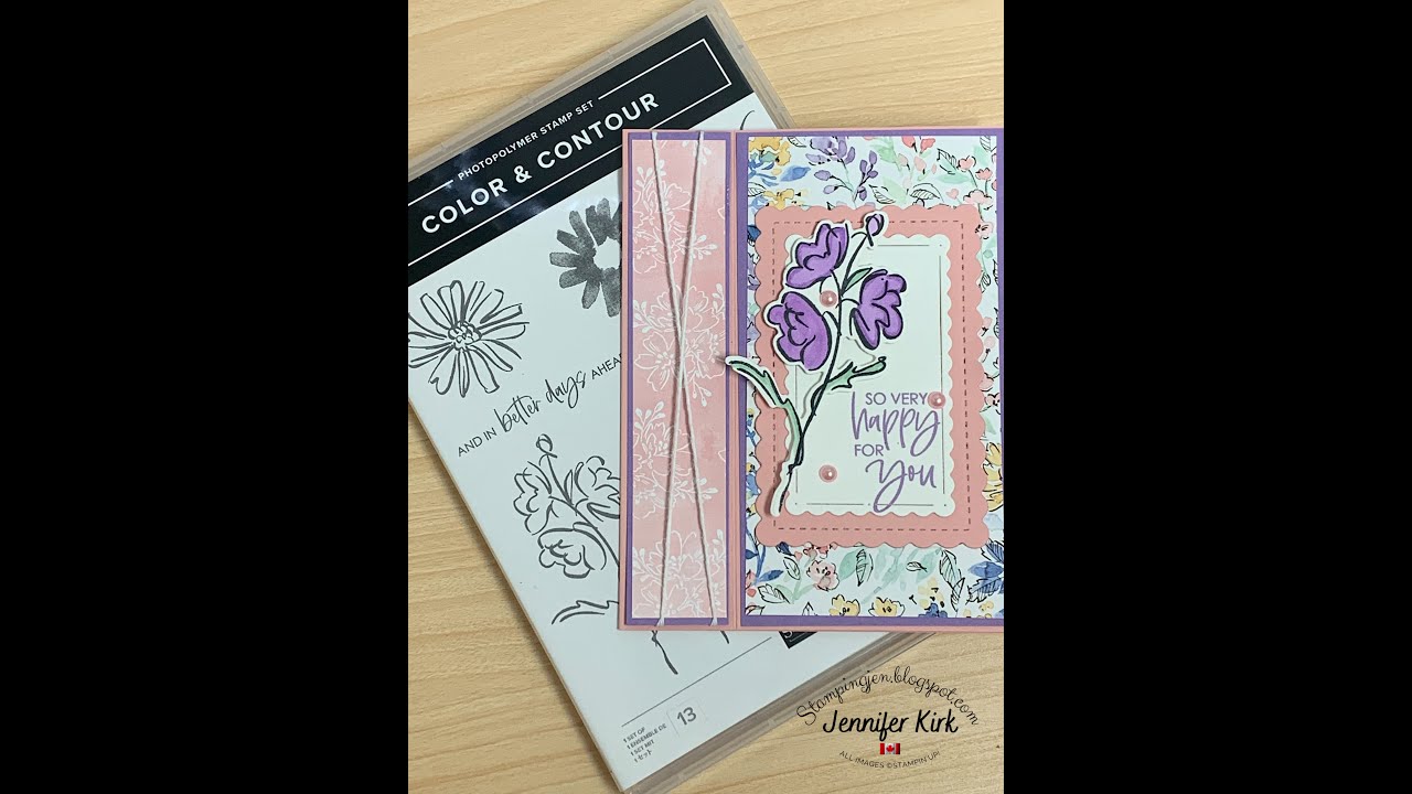 Stamping with Jen Color & Contour