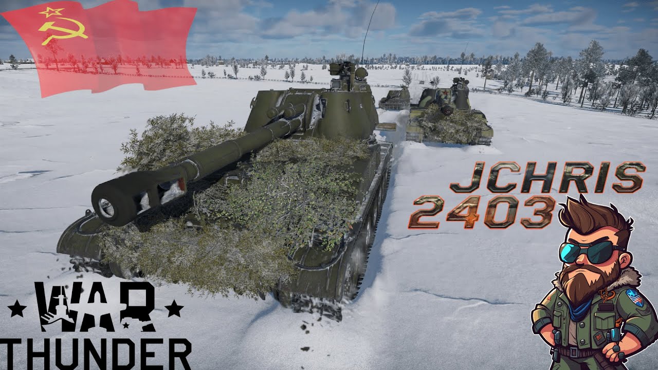 War Thunder Zuschauerwusch: Obj. 268 & 2S3M
