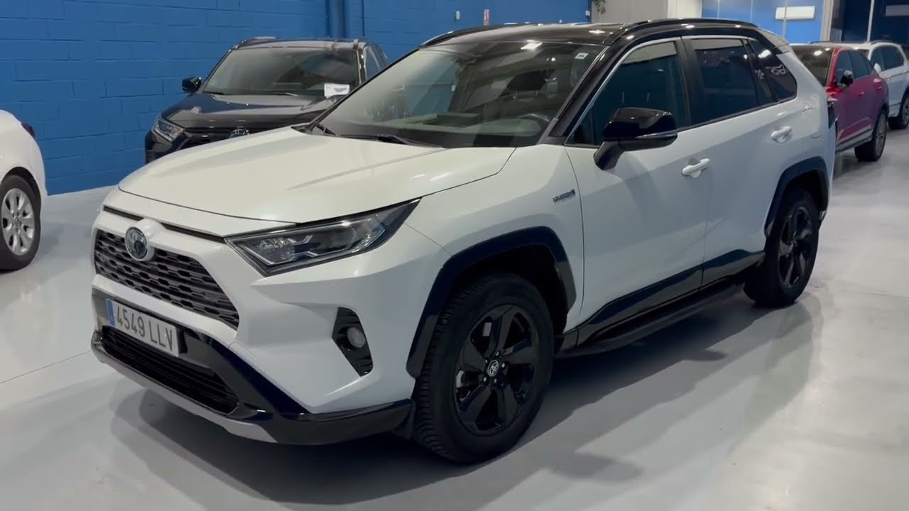RAV4 FEEL BITONO BLANCO NEGRO , OPORTUNIDAD DE EXPOSICION PRECIO ESPECIAL 33250 € IMPECABLE