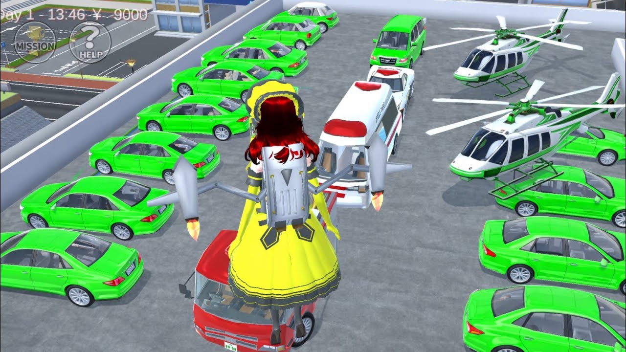 ALL COLORS CAR COLLECTION AT CAR SHOP 🚔🚘😱☑️ || SAKURASCHOOLSIMULATOR || 🚔🌈✅☑️