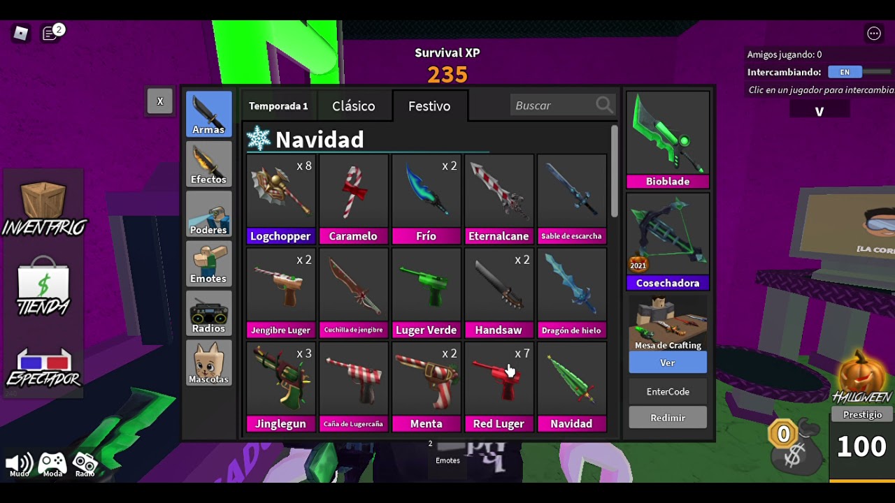 Inventory Showcase (MM2)
