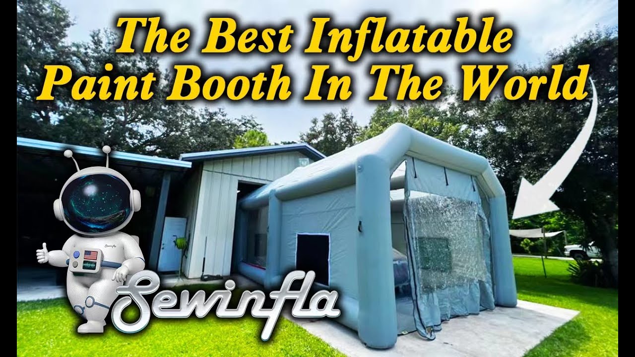 2022 Sewinfla Inflatable Paint Booths! The TRUTH and the BEST Chinese Made Paint Booths.