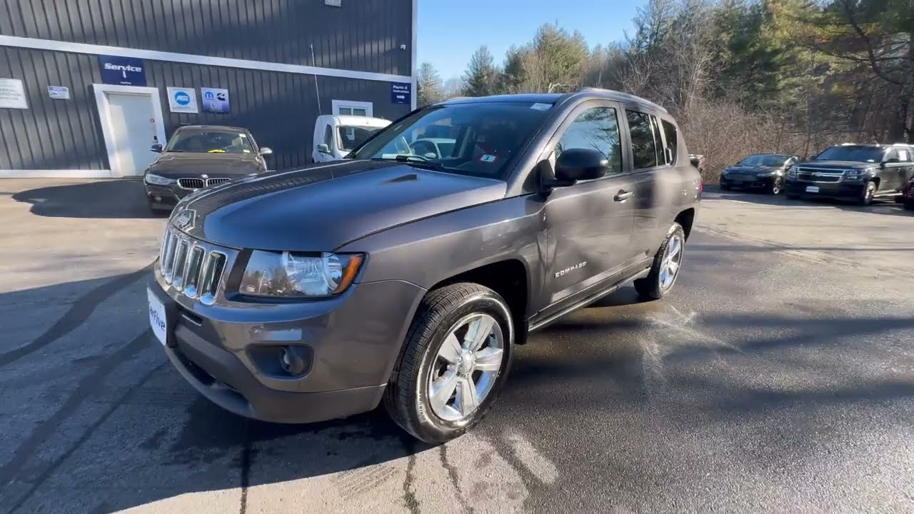 Granite 2016 Jeep Compass Sport AWD - Adventure and Connectivity in One SUV! 🚙
