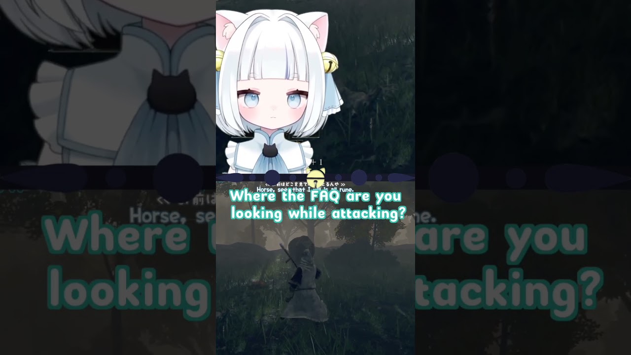 No one ever asks the poor bear. #vtuber  #jpvtuber #kasii #bear #eldenring #gaming