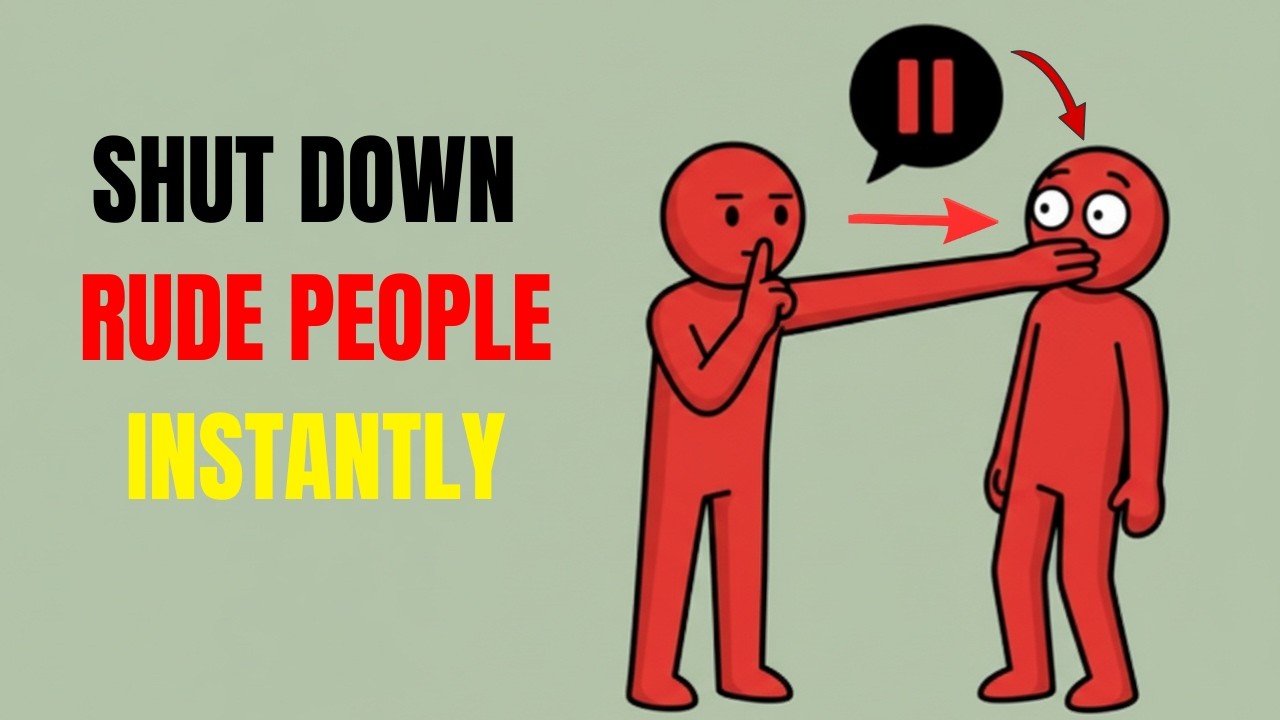 How to Instantly Shut Down Rude People