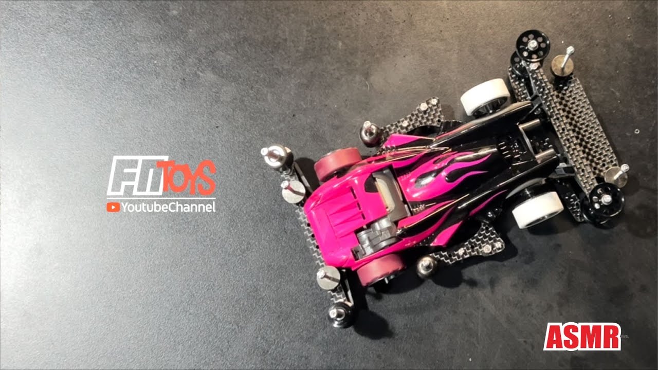 ASMR Mini4WD Tamiya Build – Damper Style Class SFM Chassis Full Assembly