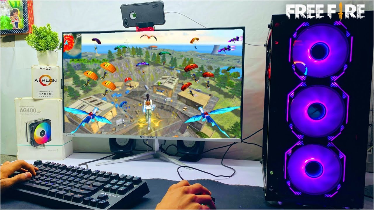 Ryzen 5 5600g Free Fire 🔥 King 👑 R5 5600g  🫵🏾  Free Fire  #handcam #5600g