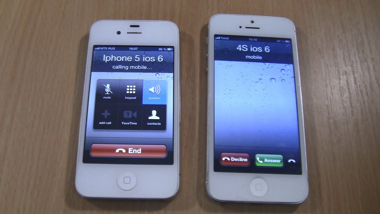 Incoming call & Outgoing call at the Same Time iPhone 5 iOS 6+iPhone 4S iOS6