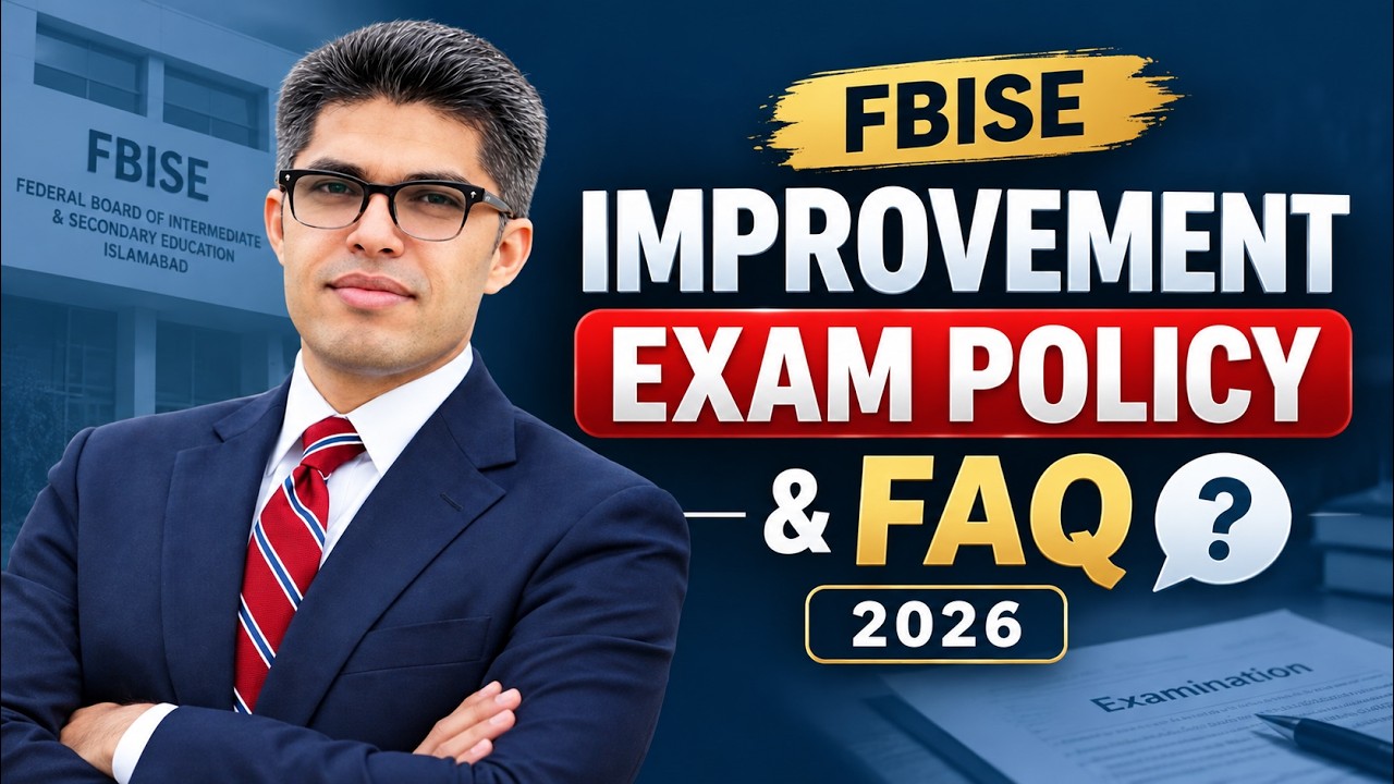 Improvement Exam Policy & FAQ 2026 (FBISE)