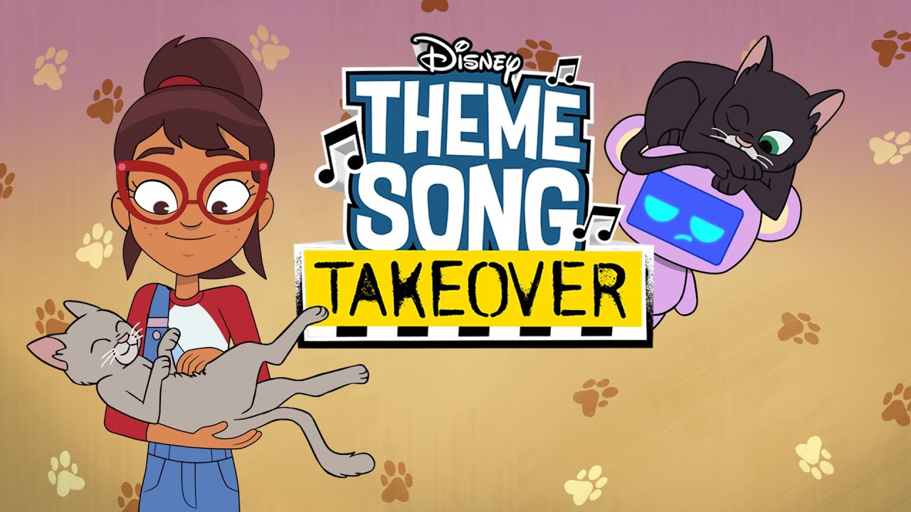 Hailey's On It Theme Song Takeover 🎶 | Hailey's Day Off | @disneychannelanimation