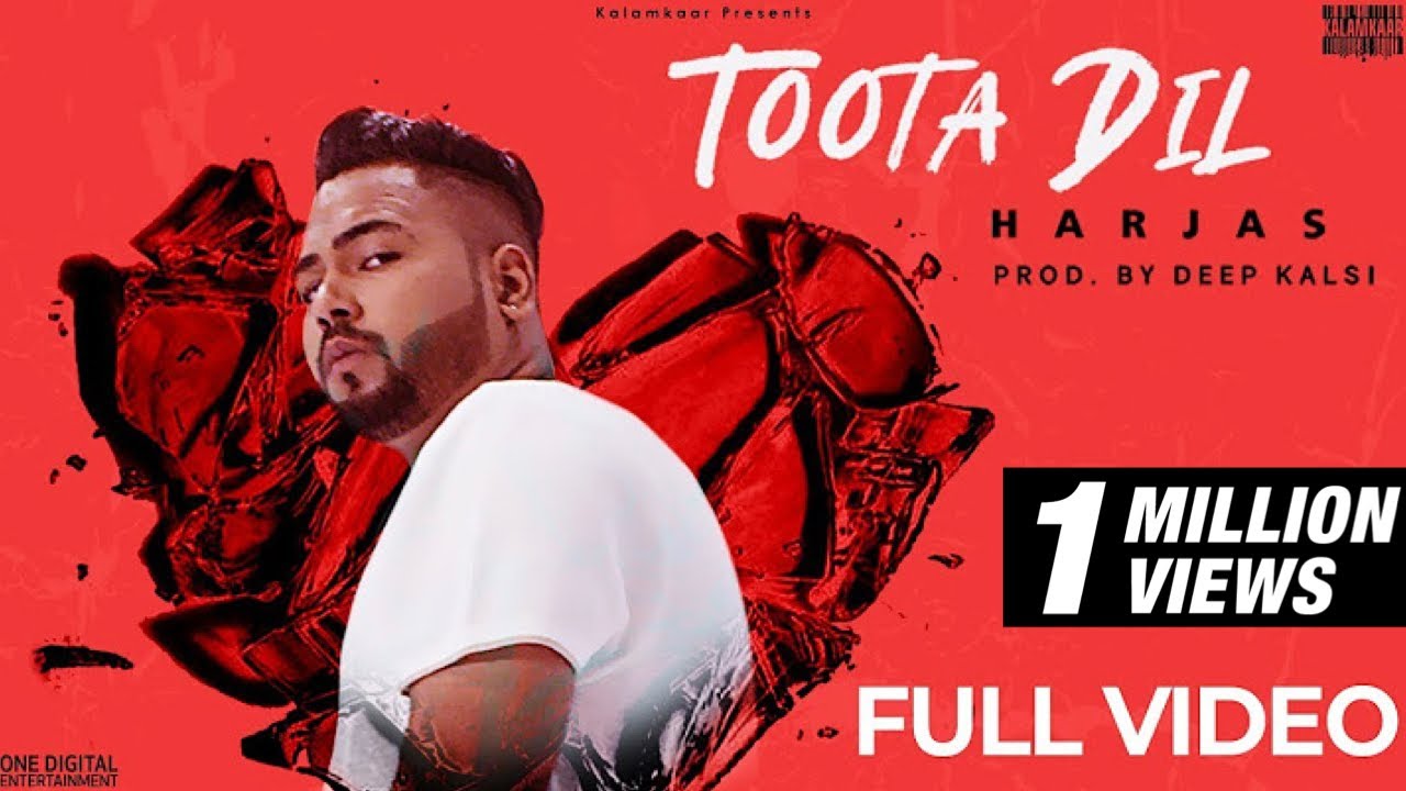 TOOTA DIL (FULL VIDEO) | HARJAS | DEEP KALSI | KALAMKAAR