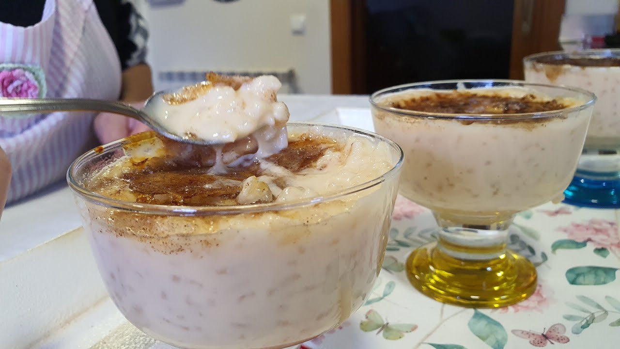Arroz con leche cremoso de güela Pepi