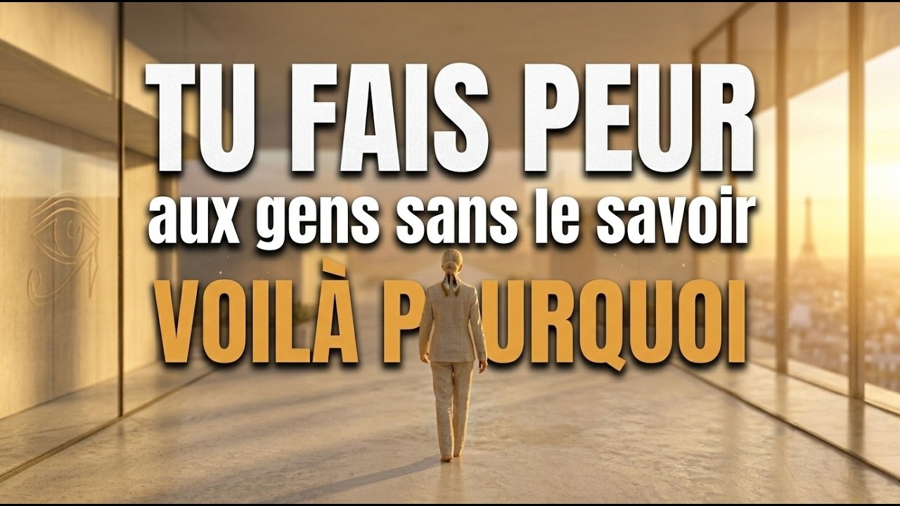 Tu fais peur aux gens sans le savoir..... voilà POURQUOI 👀