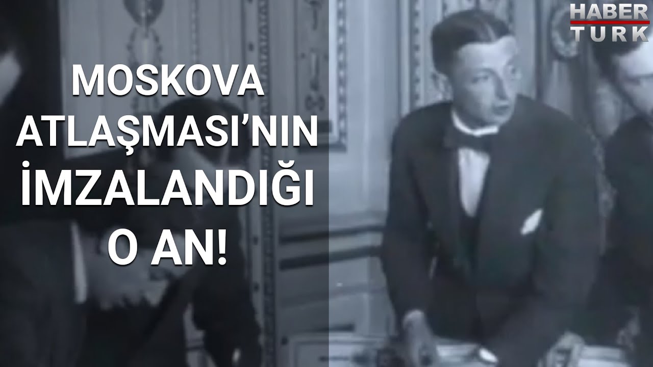 Moskova Antlaşması sırasında neler yaşandı? Renklendirilmiş görüntüler