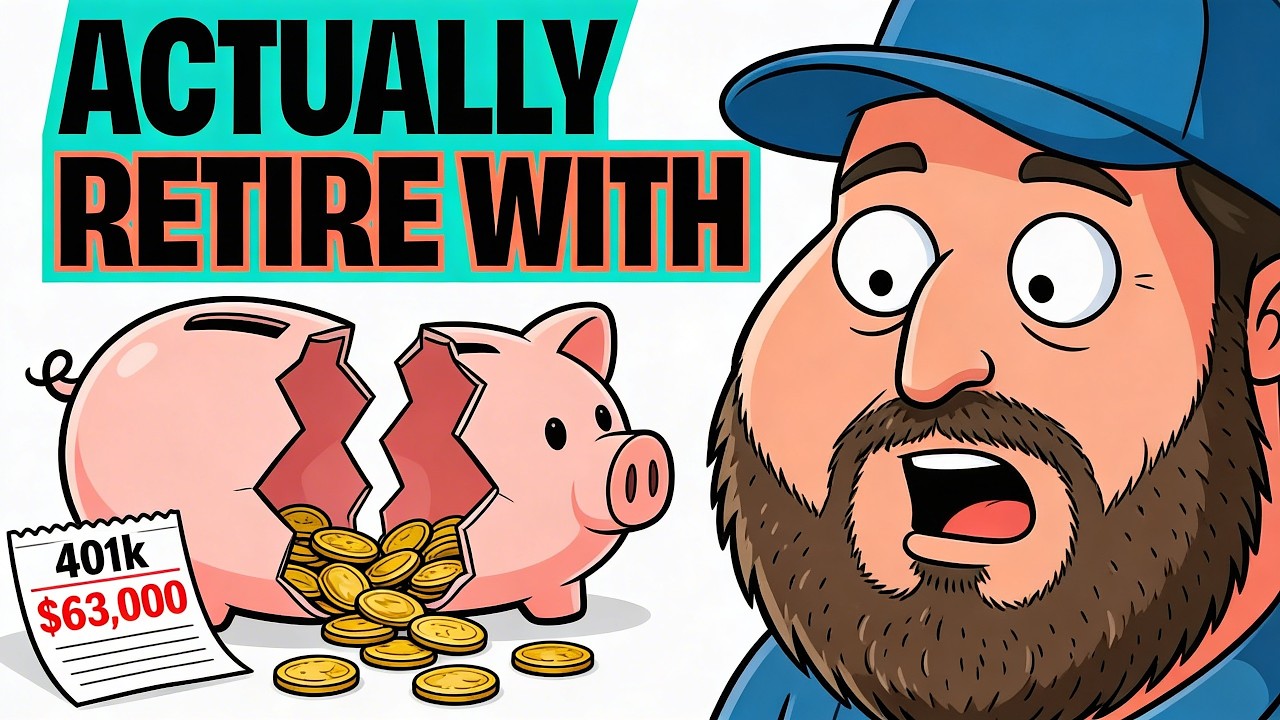 How Much The Average Person ACTUALLY Retires With  SHOCKING