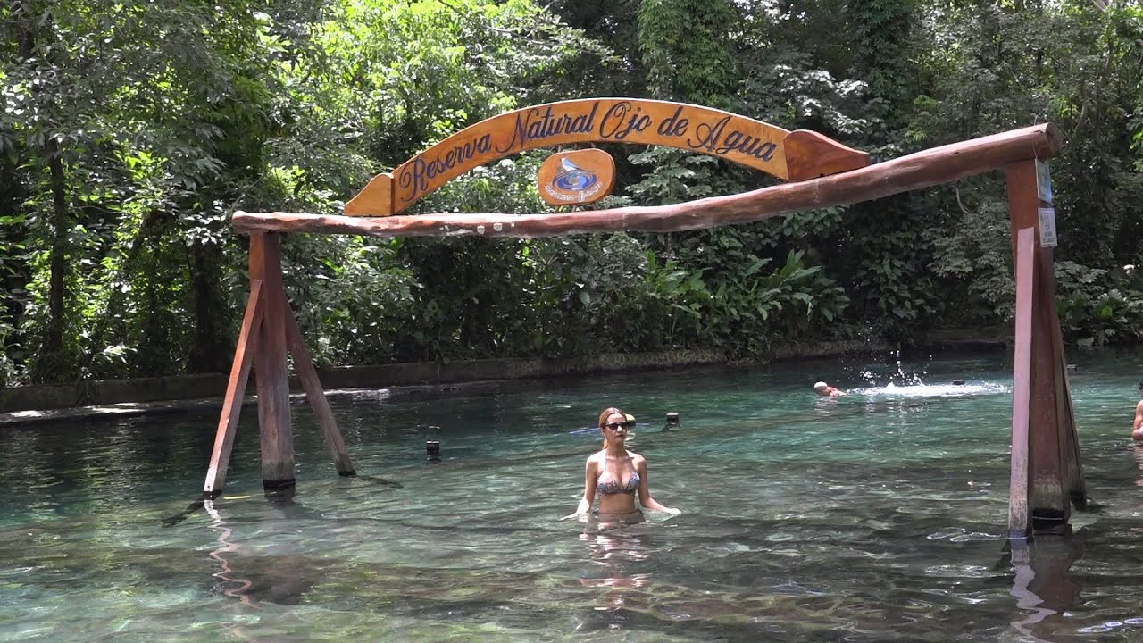 Ojo de Agua, el destino preferido por turistas en la Isla de Ometepe