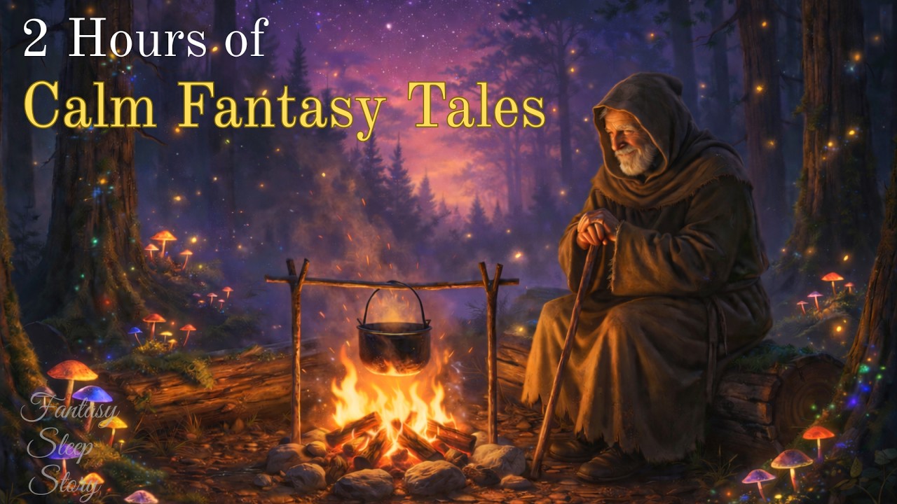 2 Hours of Old Thomas&rsquo;s Calm Fantasy Tales | Gentle Stories by the Fire for Sleep
