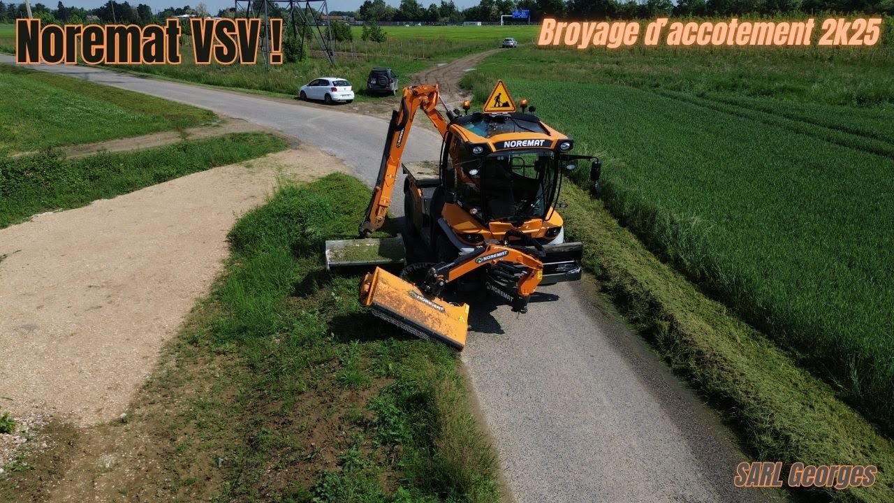 Noremat VSV 🤩| SARL Georges au broyage d'accotement 2025 !