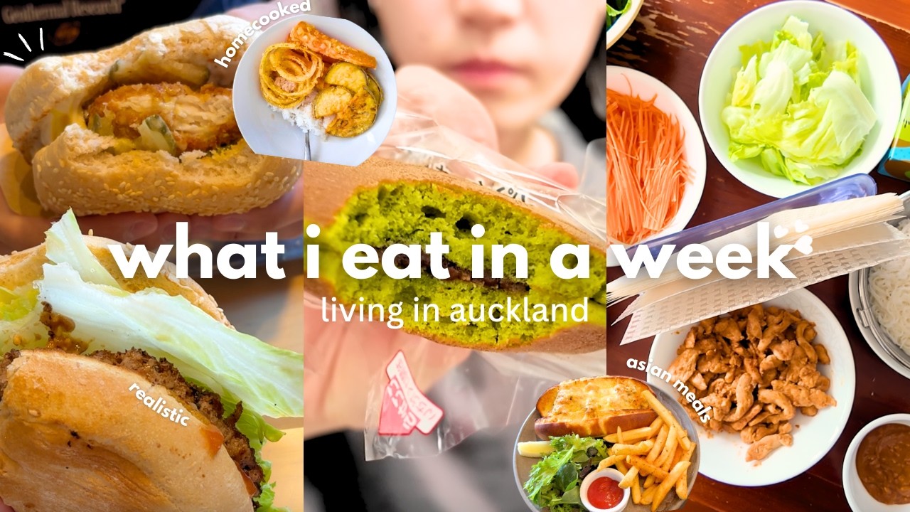 life in auckland: what I eat in a week ᯓ✦∘˙ homecooked meals, quick & easy asian meals