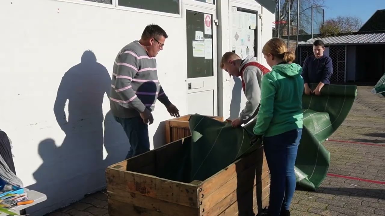 Les plantations des éco-délégués du collège Baudimont-Saint-Vincent