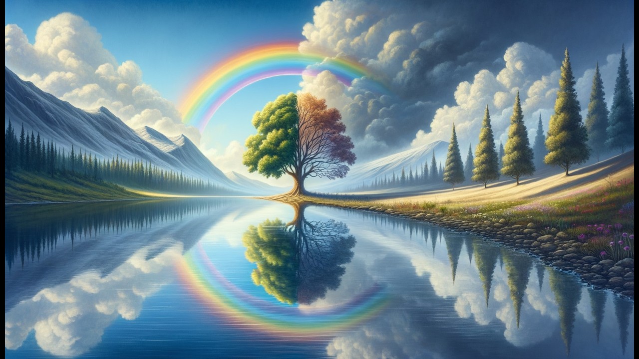 Dec 19 – Mirror and the Moon 🌌 Reflections of Joy, Prudence, and the Quiet Glow of Harmony Eternal