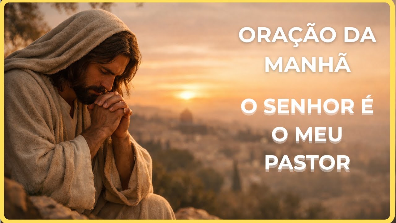 ORAÇÃO PODEROSA DA MANHÃ  | Salmo 23 – Deus é o Meu Pastor