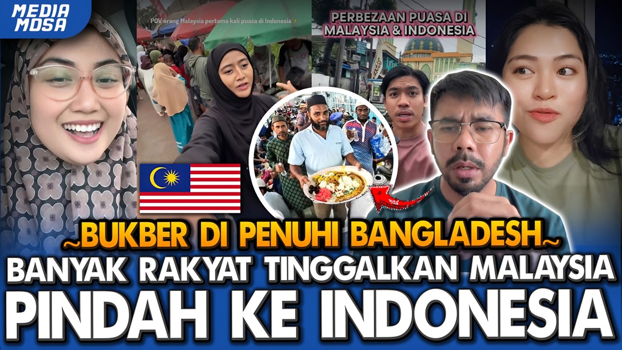 MALAYSIA HEBOH‼️Berbondong - Bondong Ke INDONESIA‼ Ramadhan 🇲🇾 DI Penuhi BANGLADESH