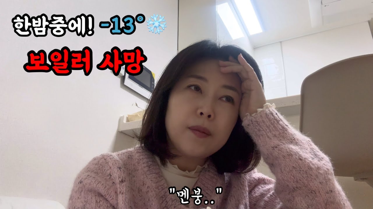 [JPN]40대 알바생 제일 추운날 밤늦게까지 일하고 아침일찍 일하고 왔더니..🤦🏻&zwj;♀️40代フリーターの一番寒い日に暖房機が故障 #일본에서한국리턴  #한국정착기 