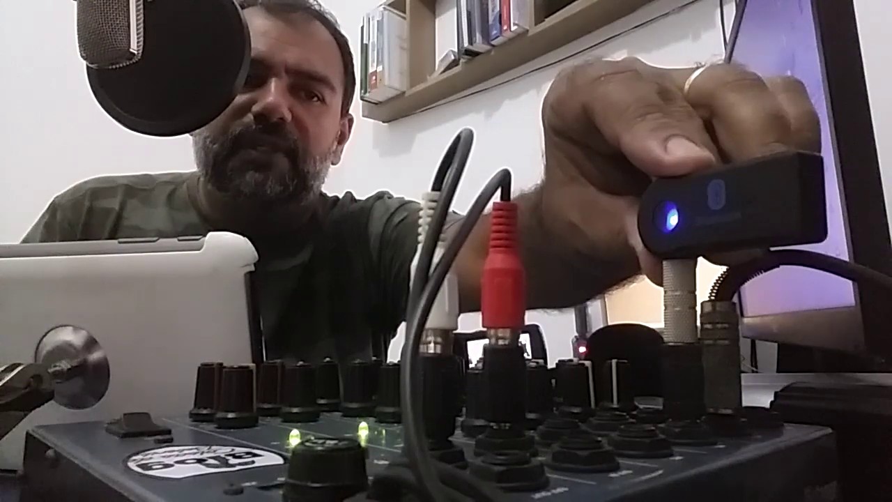 Como conectar o receptor Bluetooth na mesa de som r&aacute;pido e f&aacute;cil   Video Aula