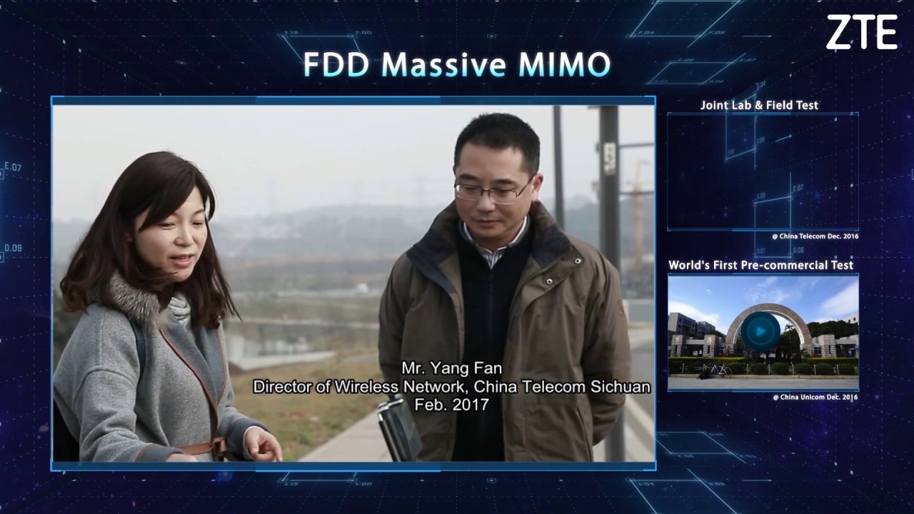 ZTE 5G Oriented Massive MIMO